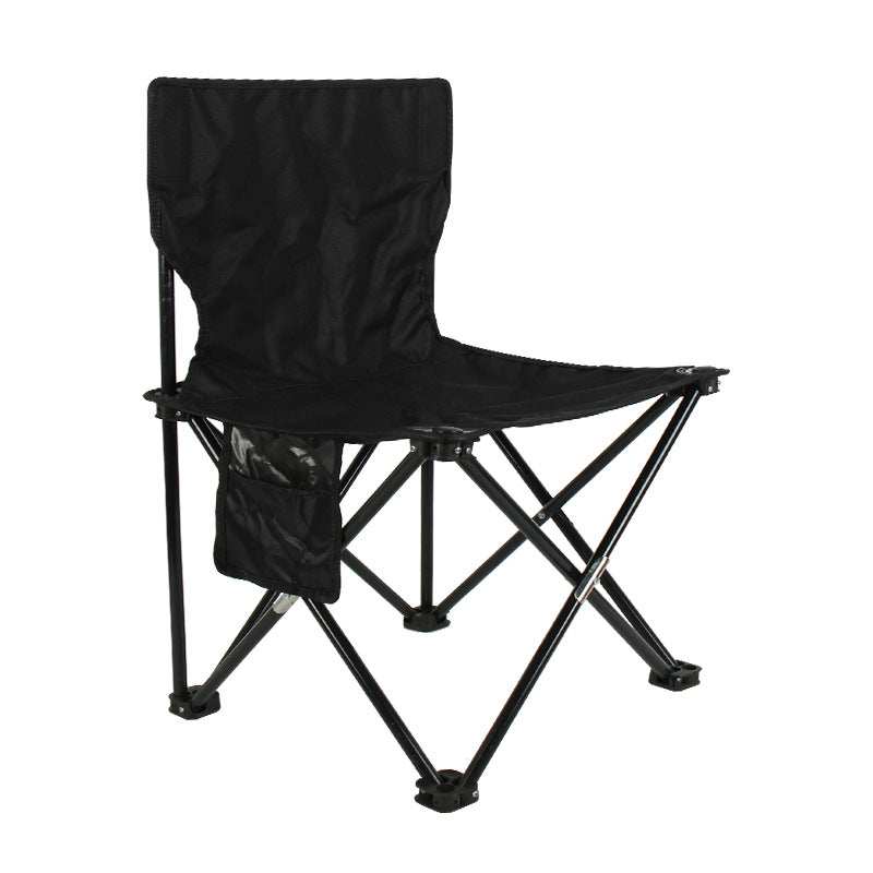 Outdoor Folding Chair Single Custom Logo Portable Camping Chair Camping Picnic Folding Chair Art Sketch Chair