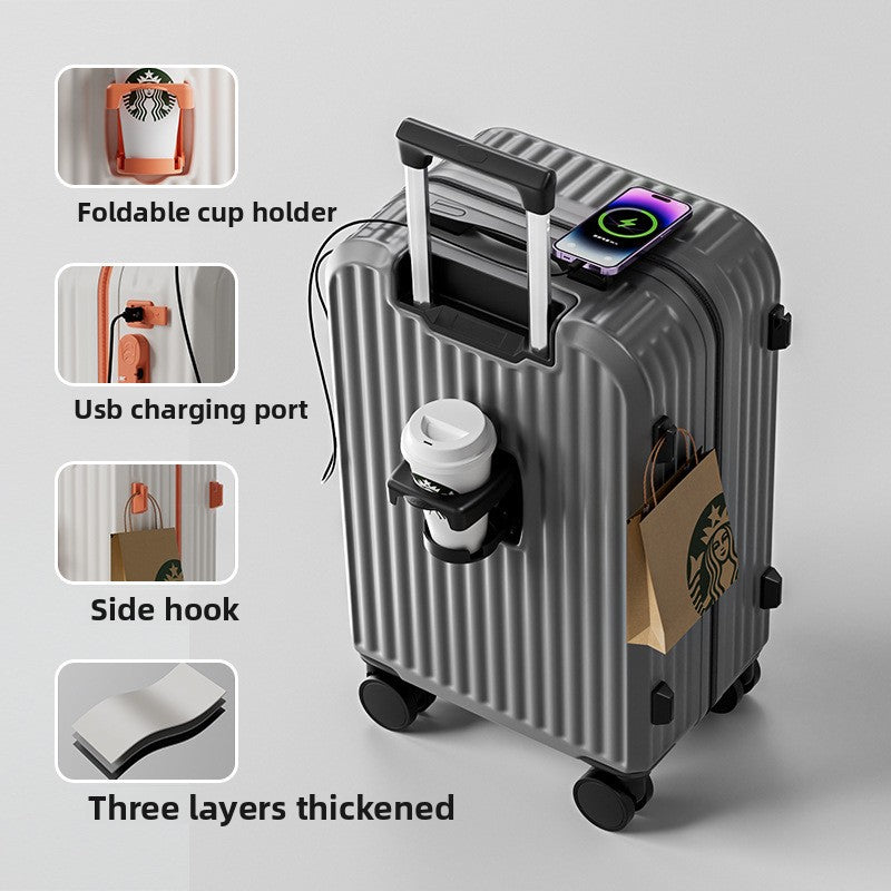 New Contrast Color Durable Luggage Case