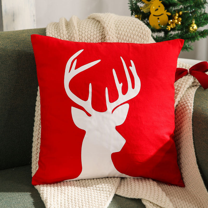 Christmas Embroidered Pillowcase