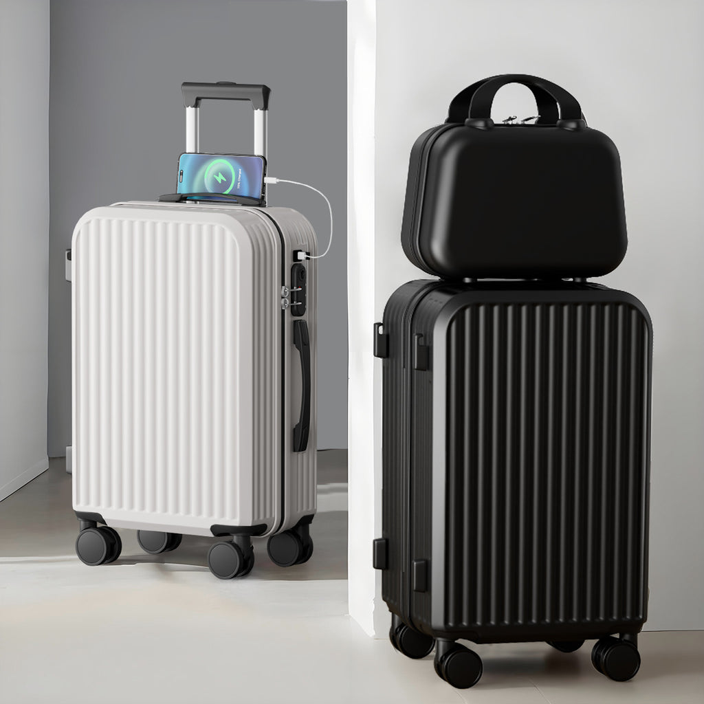 New Contrast Color Durable Luggage Case