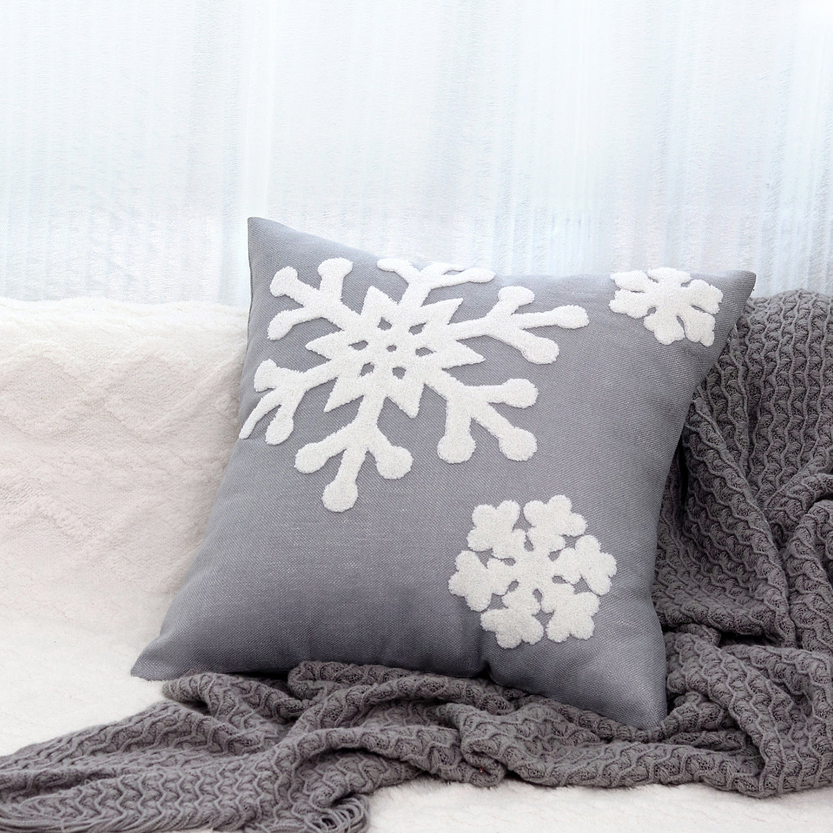Christmas Embroidered Pillowcase