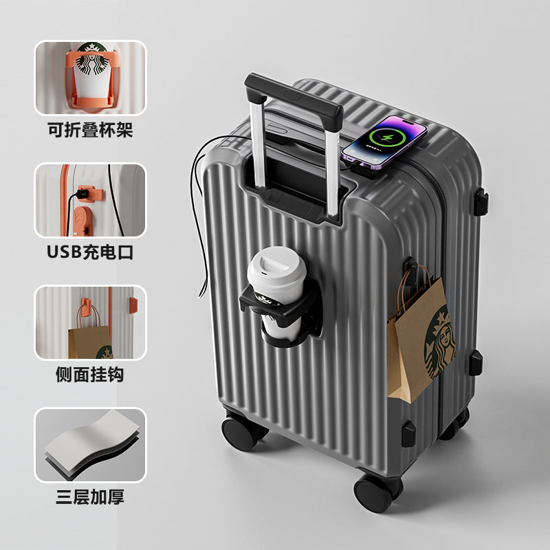 New Contrast Color Durable Luggage Case