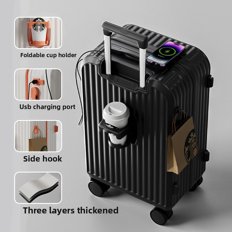 New Contrast Color Durable Luggage Case