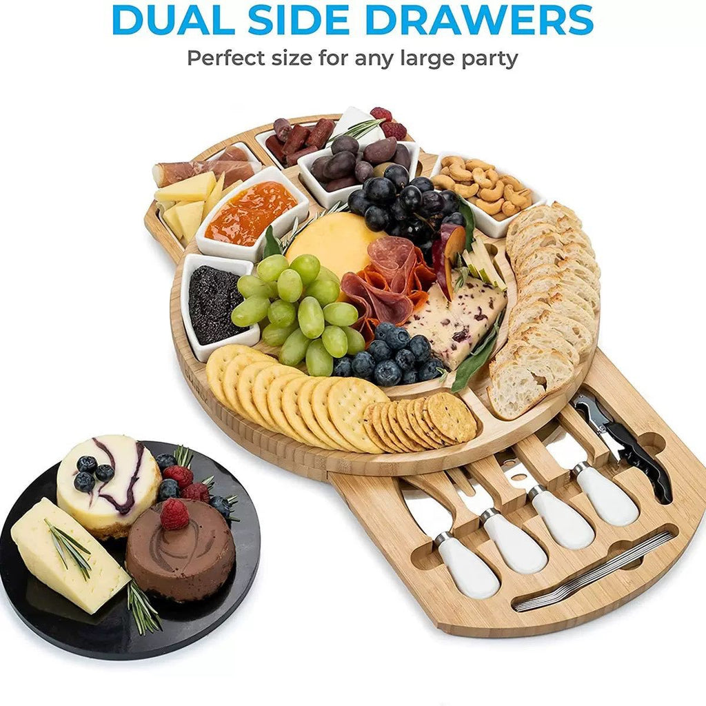 Wooden European Style Cheese Board