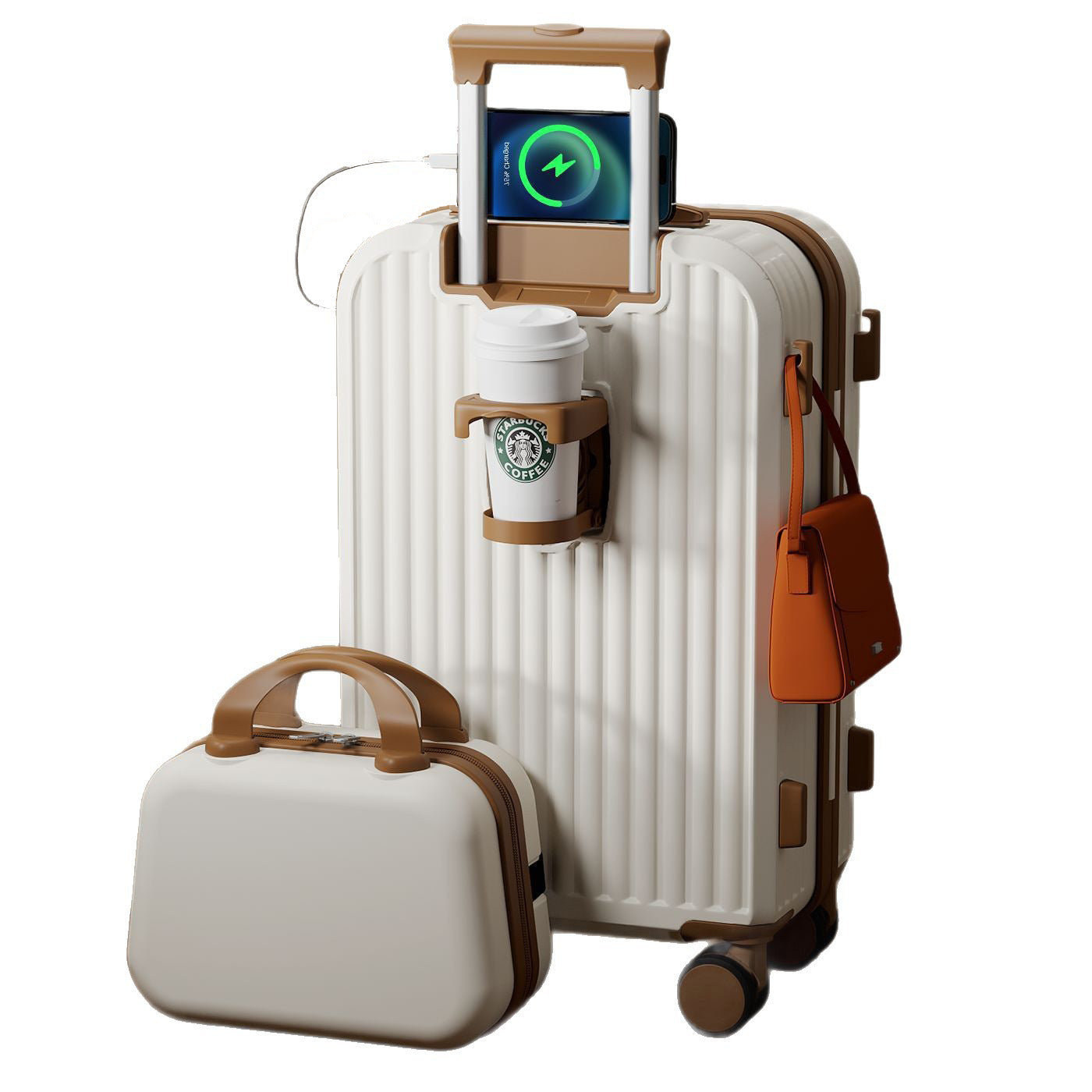 New Contrast Color Durable Luggage Case