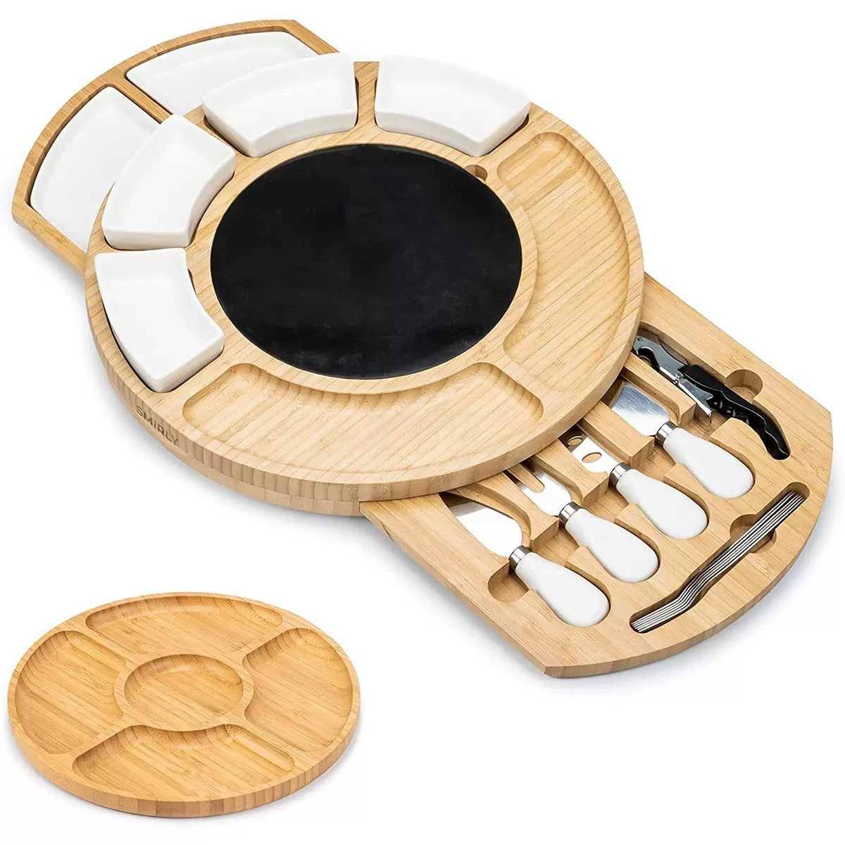 Wooden European Style Cheese Board