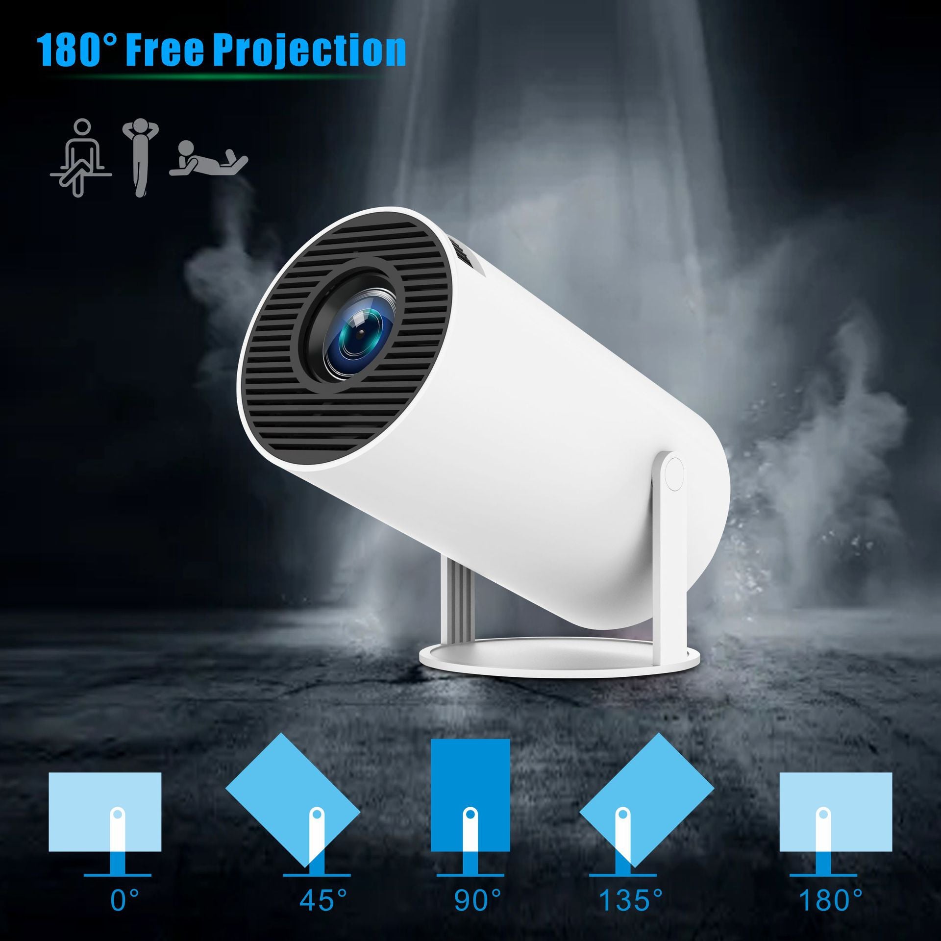 4K Portable Home Projector