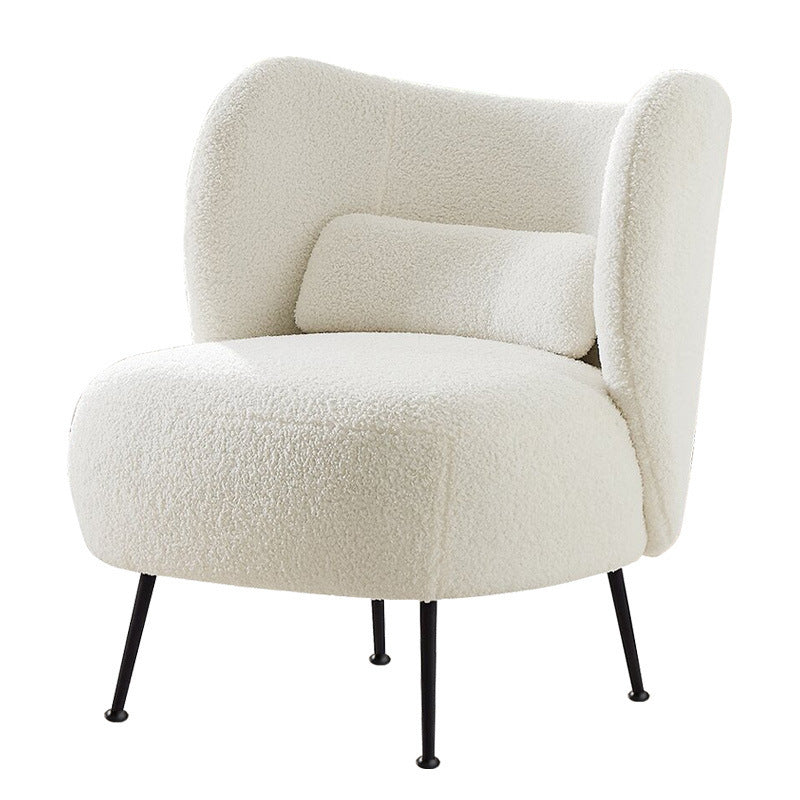 Nordic Velvet Single Sofa Chair Leisure Backrest