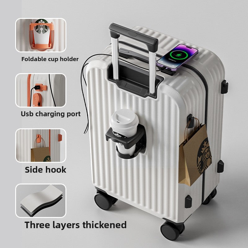 New Contrast Color Durable Luggage Case