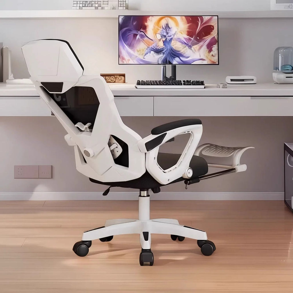 Ergonomic Reclining Office Chair with Adjustable Lumbar Support