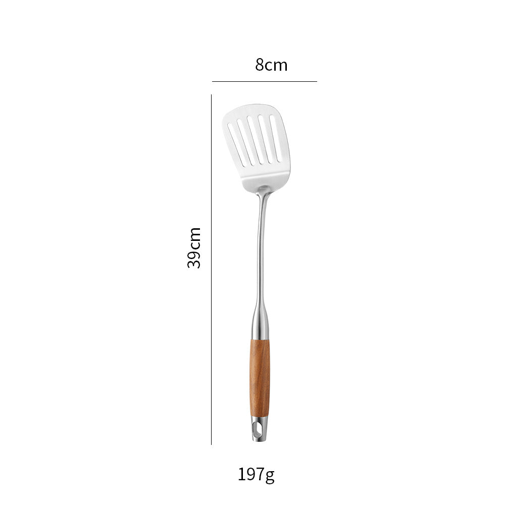 Stainless Steel Kitchen Spatula with Rosewood Handle