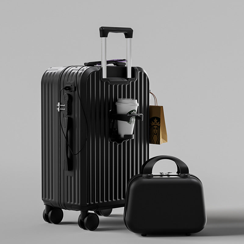 New Contrast Color Durable Luggage Case