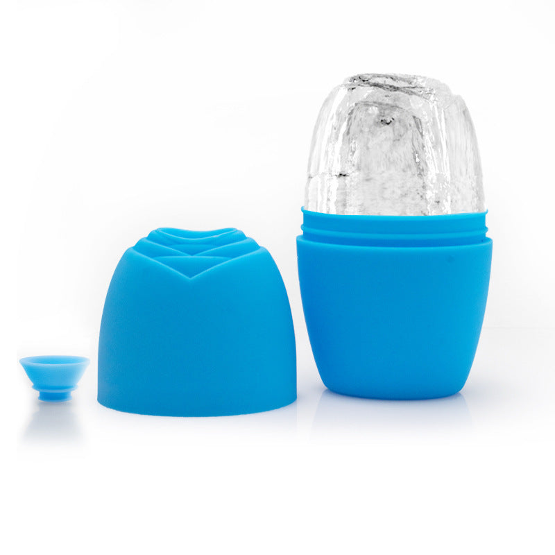 Platinum Silicone Face Ice Roller for Massage and Skincare