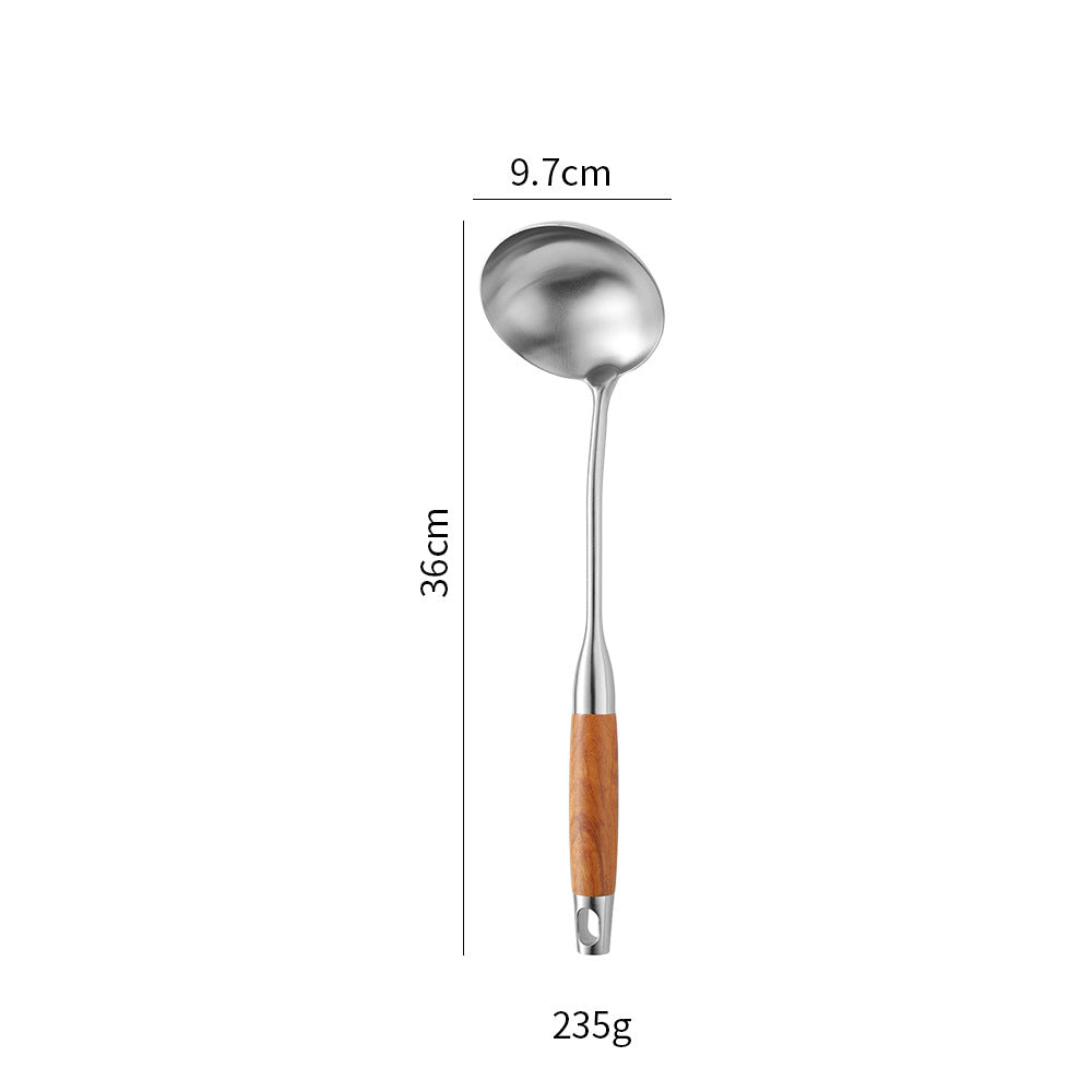 Stainless Steel Kitchen Spatula with Rosewood Handle