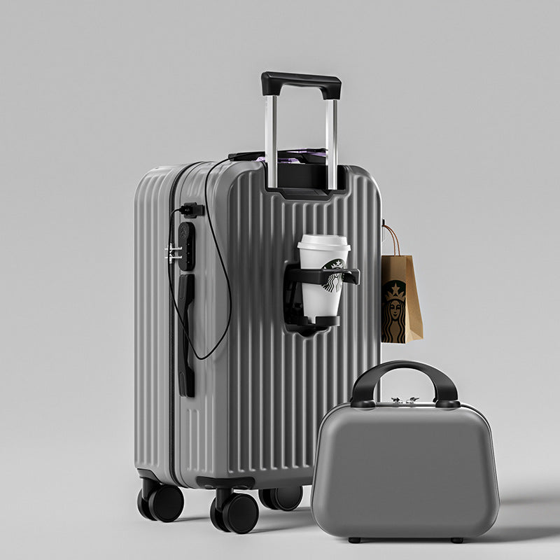 New Contrast Color Durable Luggage Case