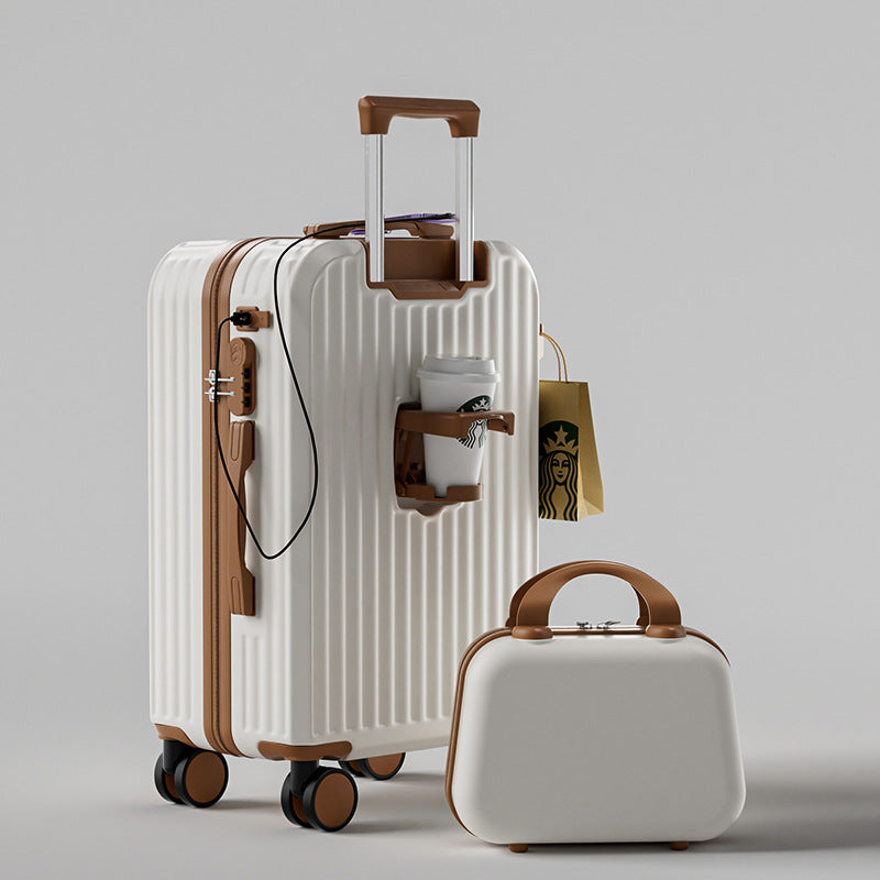 New Contrast Color Durable Luggage Case