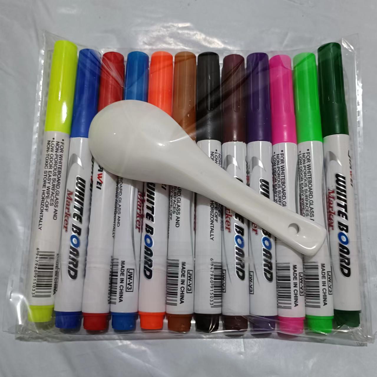 Floating Water-Based Whiteboard Pens for Kids